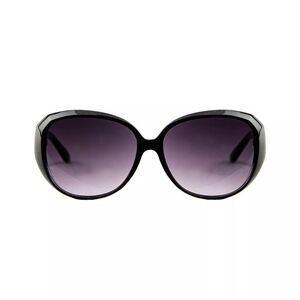 Women's Embellished Black and Gold Fashion Sunglasses